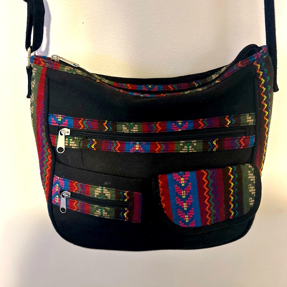 Vintage Canyon Sky Southwest Boho Crossbody Purse Bag Handbag